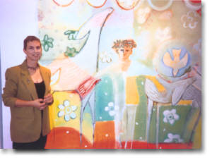 portrait of the artist painter teacher author arts educator